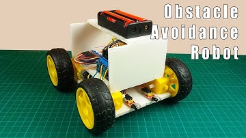 How to make an Obstacle avoidance robot using 4 - way IR infrared sensor module [Code & Circuit]