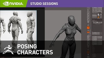 Perfectly Posing Characters in ZBrush w/ Alessandro Baldasseroni | NVIDIA Studio Sessions