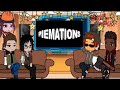 Bite by night survivors (Canon) react to 5 AM at Freddy's The Sequel by@Piemations