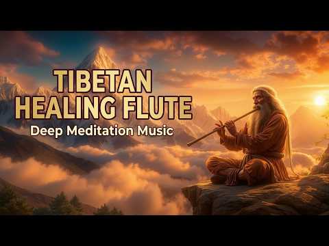 Tibetan Healing Flute - 174Hz Anxiety Relief Music - Stress Relief Music ~ Tibetan Healing