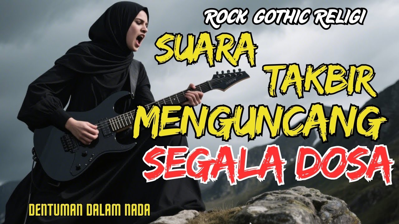 🔥 VIRAL | SUARA TAKBIR MENGGUNCANG SEGALA DOSA – Lagu Black Metal Gothic 🔥