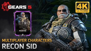 Gears 5 - Multiplayer Characters: Recon Sid