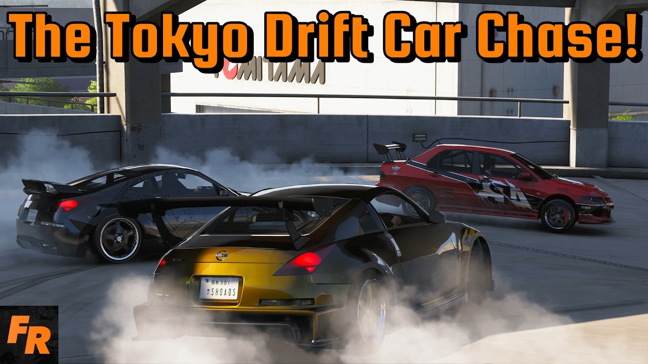 The Tokyo Drift Car Chase! - Forza Horizon 6