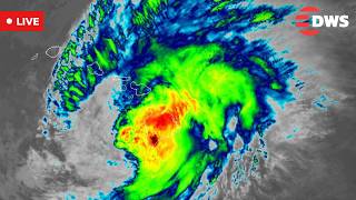 LIVE Animation Shows Hurricane Lala Closing In On Hawaii s Big Island Impact Map DWS News AL14