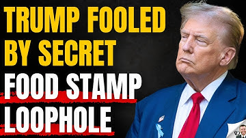 President Trump Missed Food Stamp Fraud Loophole