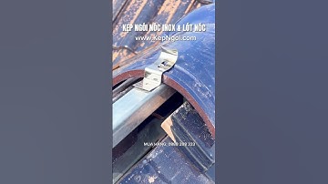 Kẹp ngói nóc inox | 0888 288 333 | www.KepNgoi.com | #Kẹp_ngói_nóc #KepNgoi #Kẹp_Ngói_Inox