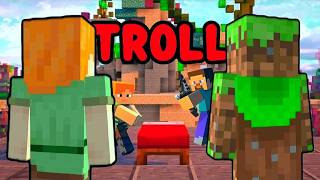 J'ai Troll un Noob sur Bed wars(il a ragequit)..|The Hive Mincraft