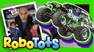 Monster Trucks Sacramento Kids Video at Monster Jam
