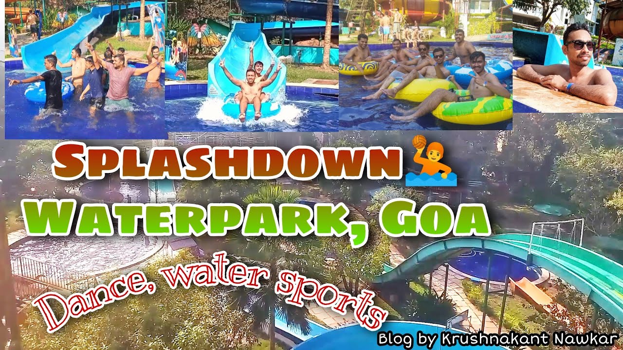 Splashdown Water Park, Goa water Sports🤽 Vlog YouTube