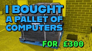 I bought a Pallet of Computers for £300 - Vlog 101