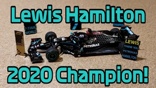 2020 Lewis Hamilton Mercedes W11 Championship Winning Diecast Review!