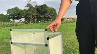 專業網箱-第4步驟-前小板與兩側網板 結合