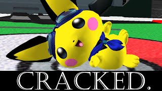 Making Pichu CRACKED.