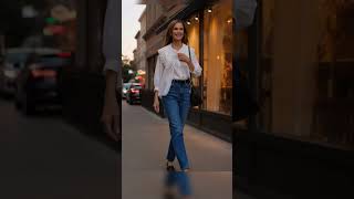 Soft White Elegance: Modern Feminine Looks with a Romantic Touch