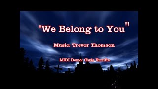 We Belong to You - Trevor Thomson