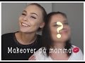 Makeover på Mamma | Sminkar, tonar och klipper håret & fixar ögonbrynen| Amanda Strand