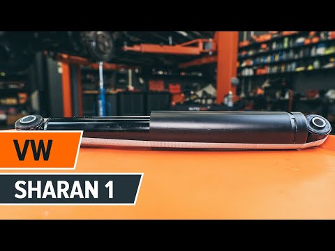 Как да сменим задни амортисьори на VW SHARAN 1 [AUTODOC УРОК]