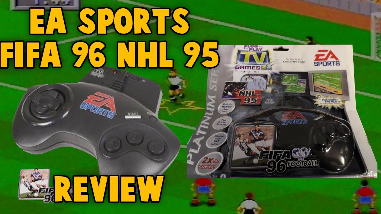 EA Sports Plug n Play TV Games Review Fifa 96 NHL 95 ( Like Madden 95