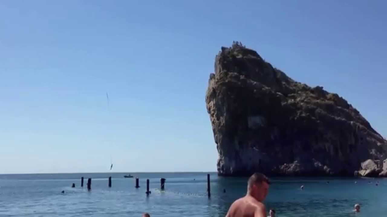 Крым Прыжок со скалы Дива