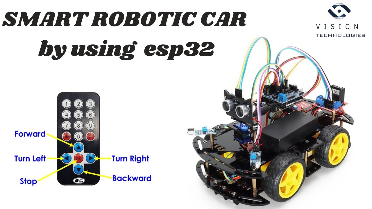 Surveillance Car using ESP32 Cam module | ESP32 Camera wi-fi car