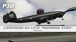 Lockheed EC-121K Warning Star Add-On for P3D from Virtavia