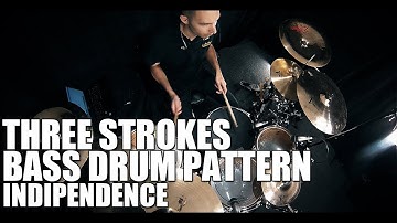 Bass Drum Independence: Three Strokes Patterns - James Payne