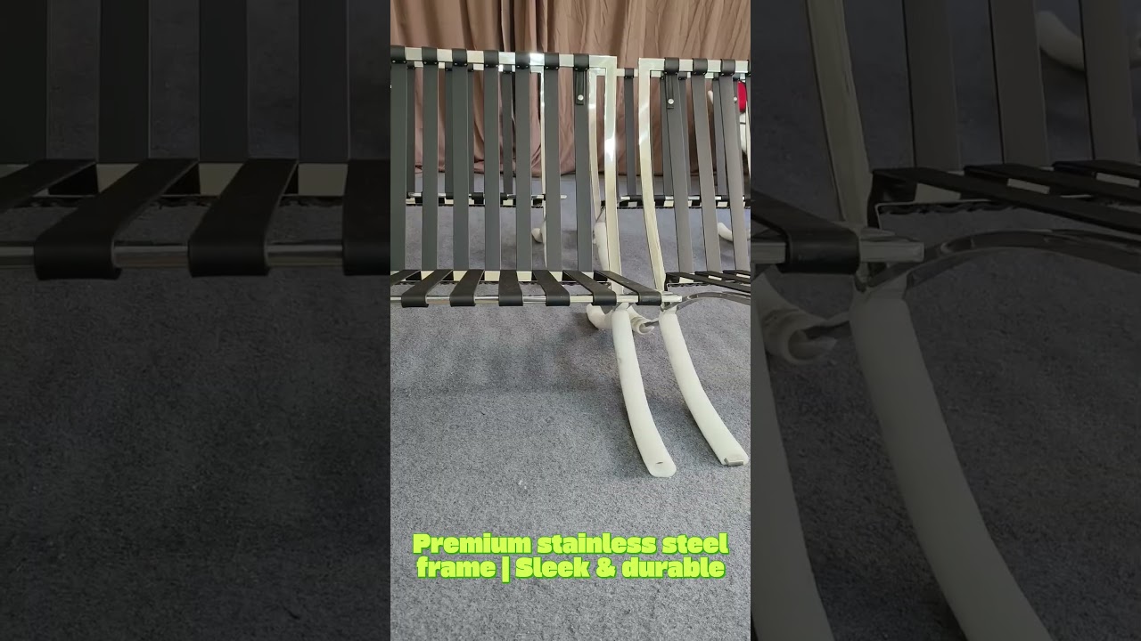 Barcelona Lounge Chair Replica – Precision Craftsmanship & Iconic Design  