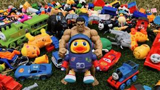 Chicken Full Of Toys Bus Tayo Choo Choo Charles Thomas Exe Funny Dancing Robot Cars