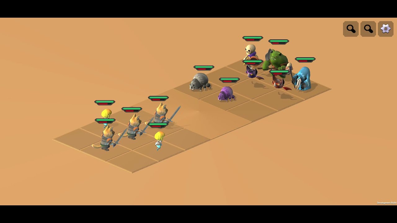 Dev Log#1 | Abyss of Dreams | Basic battle scene setup