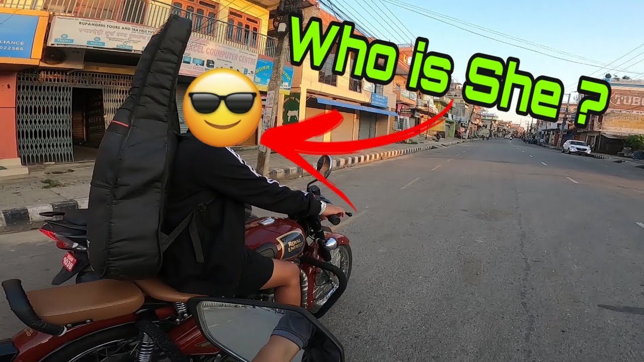 A Day With Lady Rider😍 || LADY BULLET RIDER - YouTube