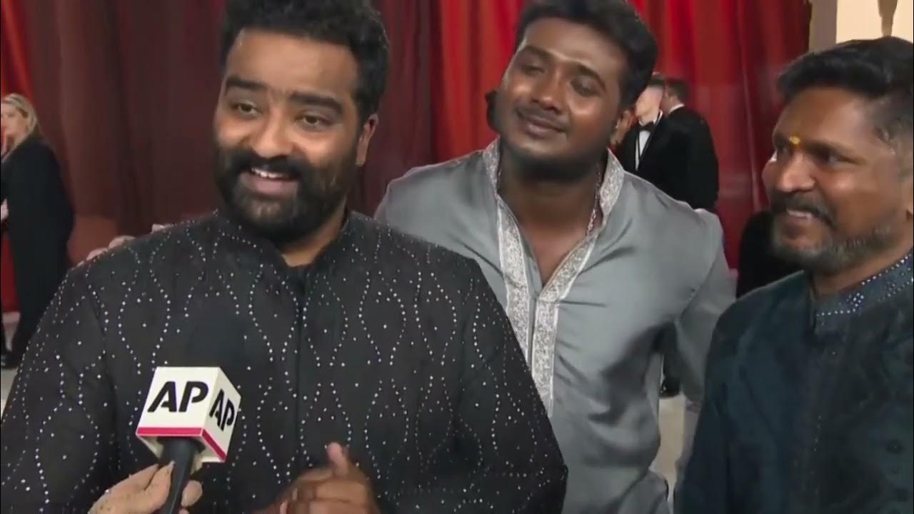 Oscars 2023: Kaala Bhairava, Rahul Sipligunj Sing RRR's Song 'Naatu Naatu' At The Red Carpet Oscars 2023: Kaala Bhairava, Rahul Sipligunj Sing RRR's Song 'Naatu Naatu' At The Red Carpet