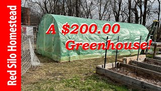 New Greenhouse Build with Modifications