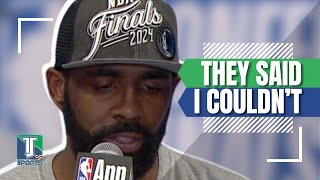 Kyrie Irving on REACHING his first NBA Finals without LeBron James | Mavericks DEFEAT Timberwolves