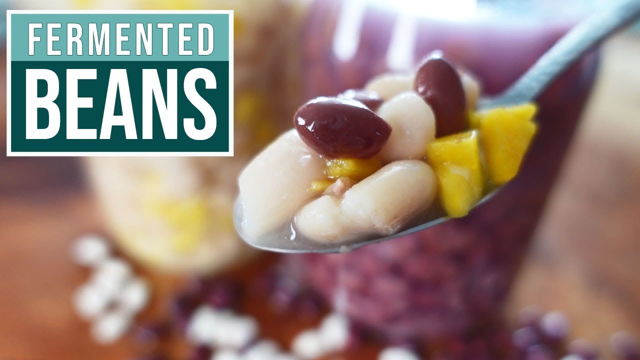 FERMENTED BEANS & LENTILS - delicious probiotic beans with a zing!