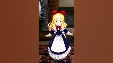 Touhou MMD | Caught The Thief #shorts