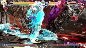 Blazblue Central Fiction 2.0: Es Safejump Fuzzy Confirm