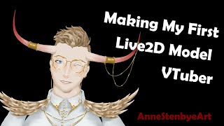 How I Made My First Live2D Model VTuber