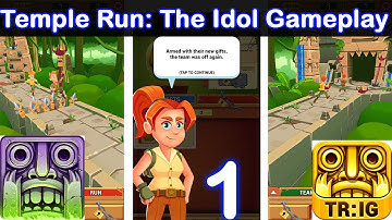 Temple Run: The Idol Game  (Imangi Studios) - Game-play (IOS , Android) | MG Games