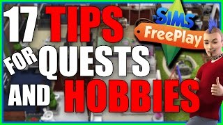 Sims Freeplay - 17 Tips for Quests & Hobbies! "Sims Freeplay Gameplay" screenshot 2