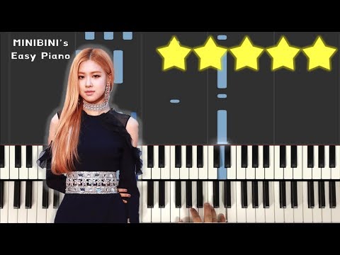 blackpink-rosÉ---eyes-closed-(halsey-cover)《piano-tutorial》-★★★★★