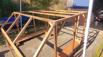 DIY Lightweight Truck Camper/Canopy Part 1 The Frame