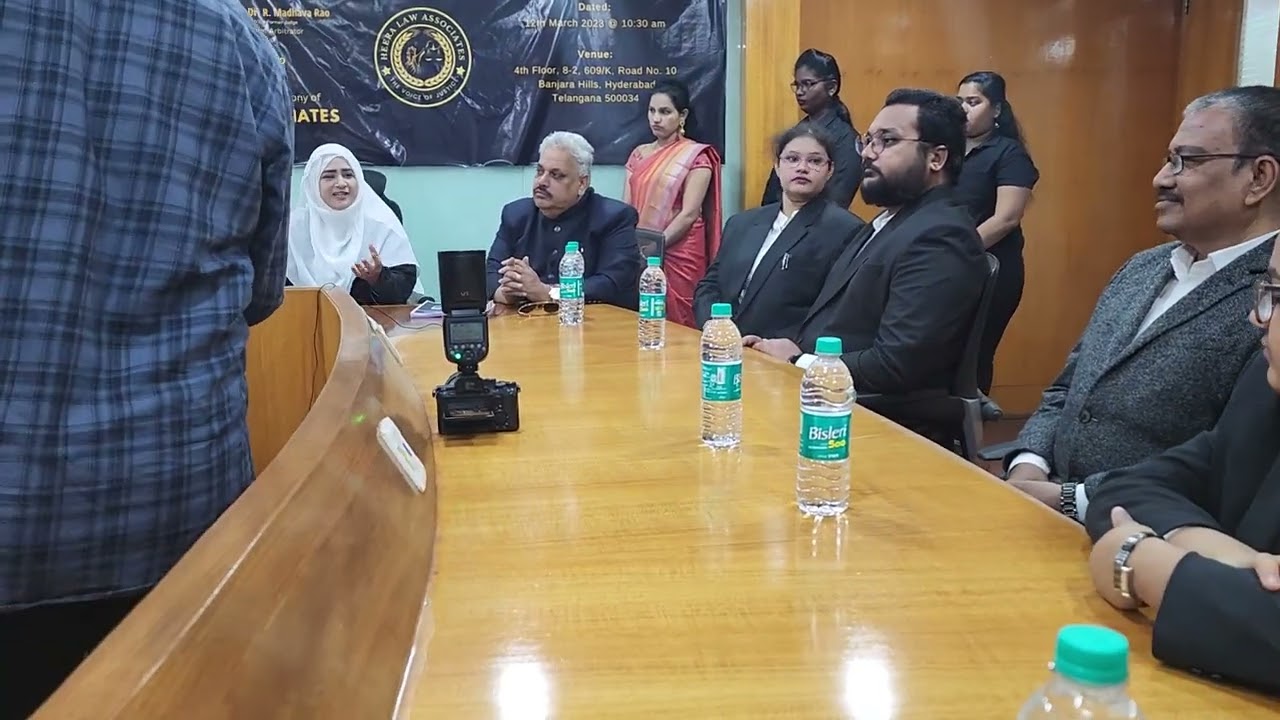 full coverage of Heera law associates opening Day!