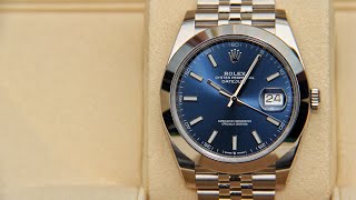 Unboxing &amp; Quicklook. Rolex Datejust 41 Blue and Rolex Oyster Perpetual 36 Grape