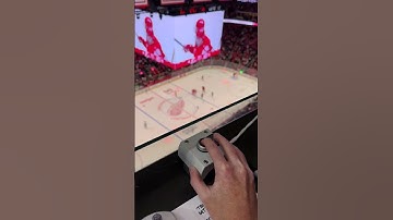 Thumbnail of 🚨 Pressing the NEW Detroit Red Wings Goal Horn Button 🚨 at Little Caesars Arena! #redwings #goalhorn
