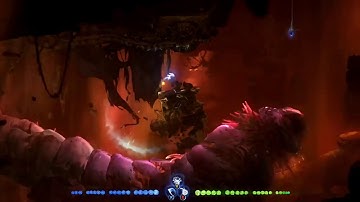 Ori and the Will of the Wisps : Sand Worm escape, Hard Mode