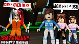 The Crazy Nanny | Roblox Brookhaven RP Mini Movie