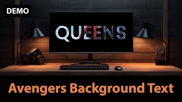 Stylish Avengers Background Demo | Assemble using HTML, CSS, JS