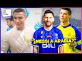 La REACCIÓN de CR7 sobre la oferta de LEO MESSI para jugar en Arabia