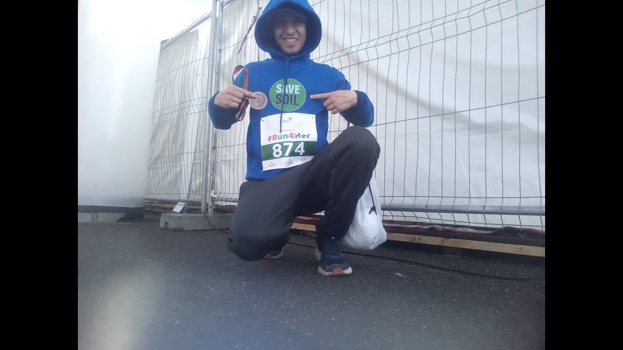 I won a symbolic medal for the 