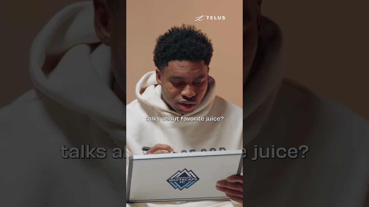 "Who sits around and talks about juice?" 😂 #mls #whitecaps #vancouverwhitecaps #sabbi